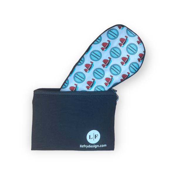 Tseung Kwan O Junk Print Eye Mask – Soft Cotton Travel Sleep Mask
