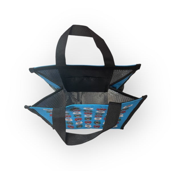 Tsim Sha Tsui Lion Heads Print Lunch Bag – Insulated Hong Kong Food Carrier