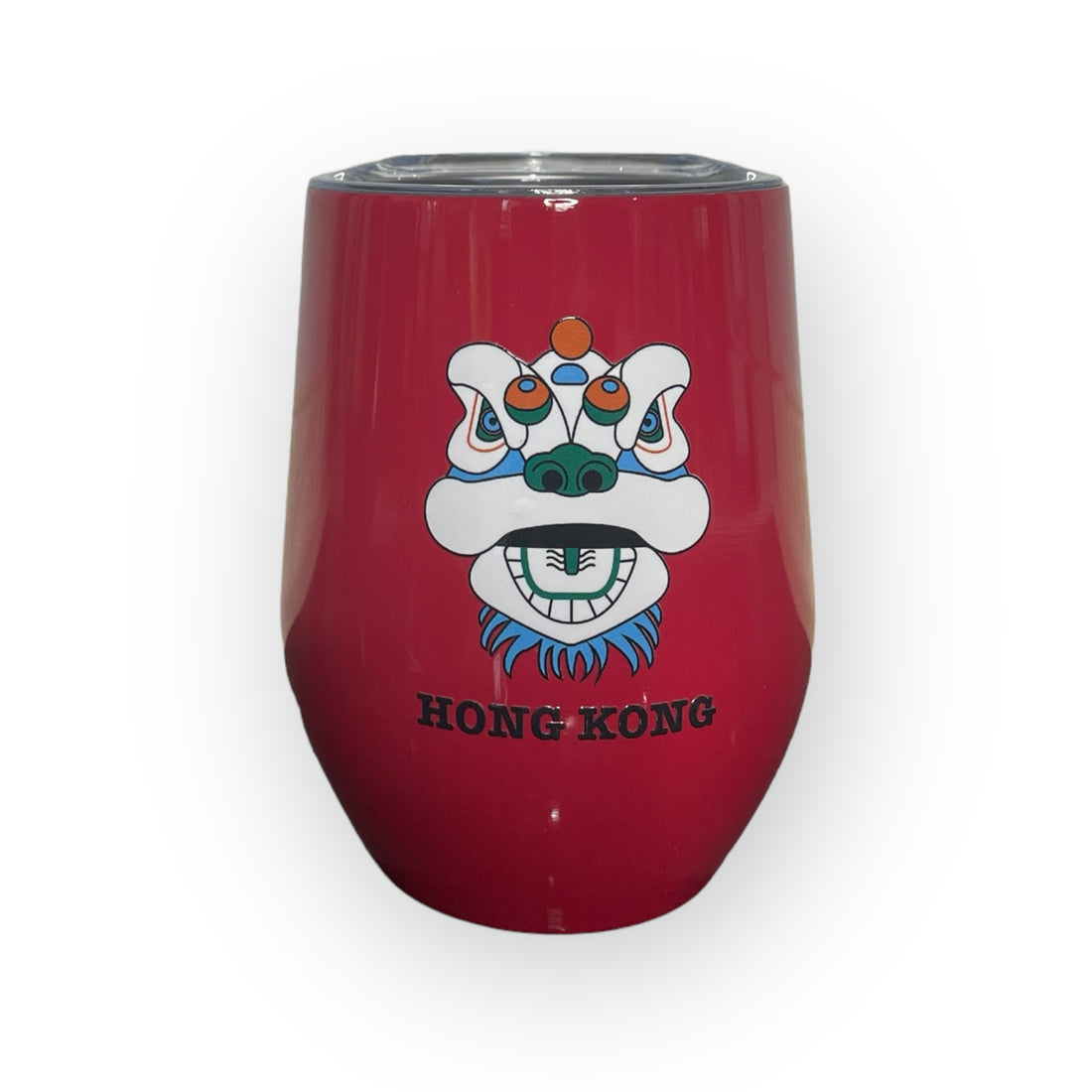 Tsim Sha Tsui Lion Heads Print Stainless Steel Wine Cup – Insulated Travel Mug