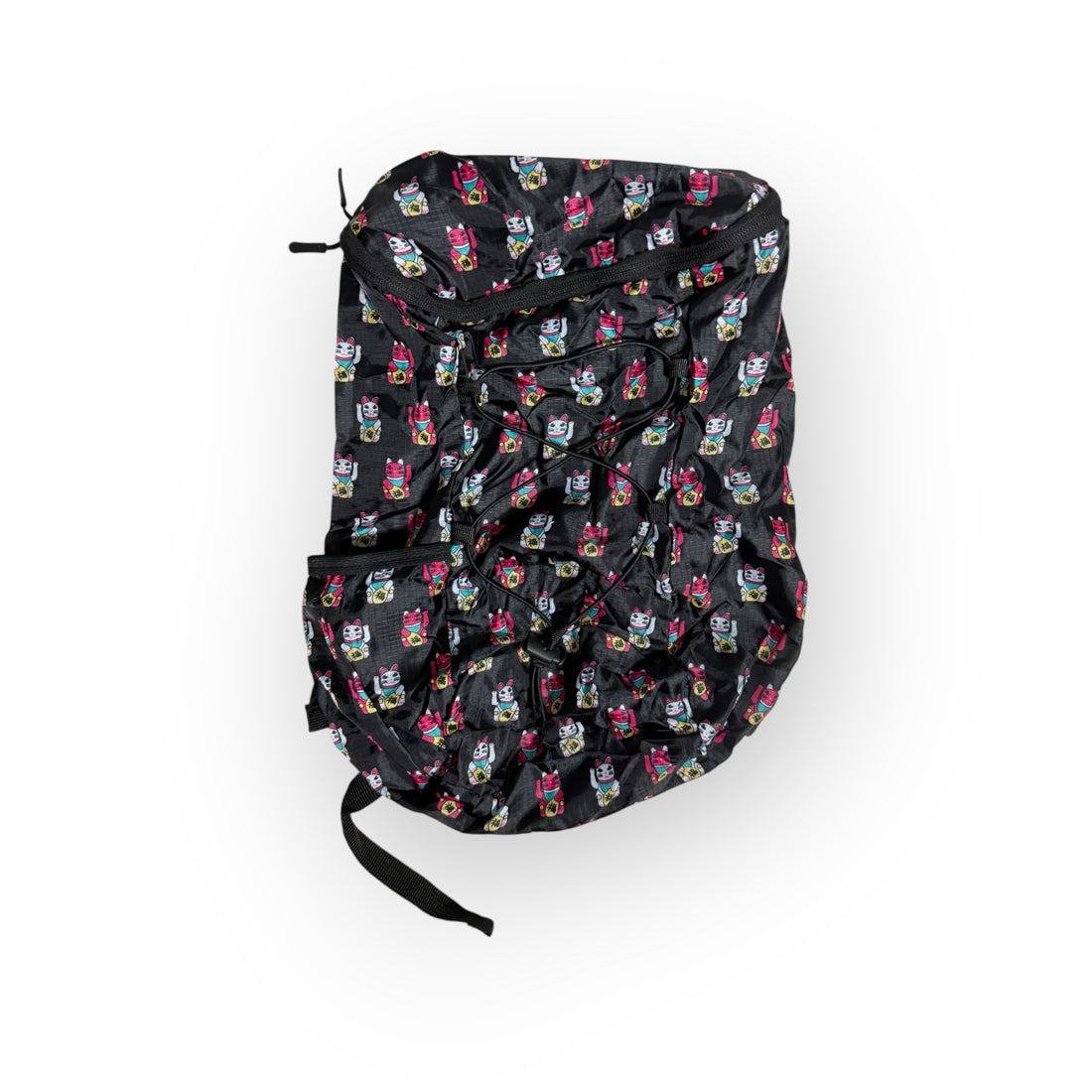 Tung Choi Street Lucky Cats Foldable Backpack | Lightweight & Eco-Friendly