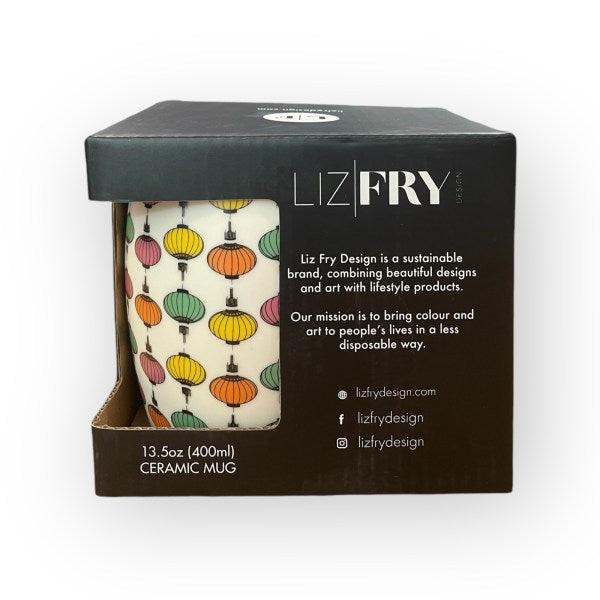 Wong Tai Sin Lanterns Print V2 Ceramic Mug – Liz Fry Design