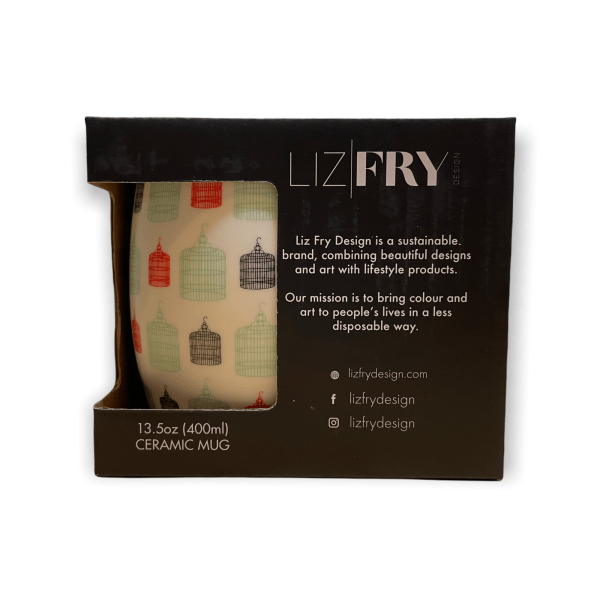 Yuen Po Bird Cages Ceramic Mug – Hong Kong Bird Garden Inspired Design