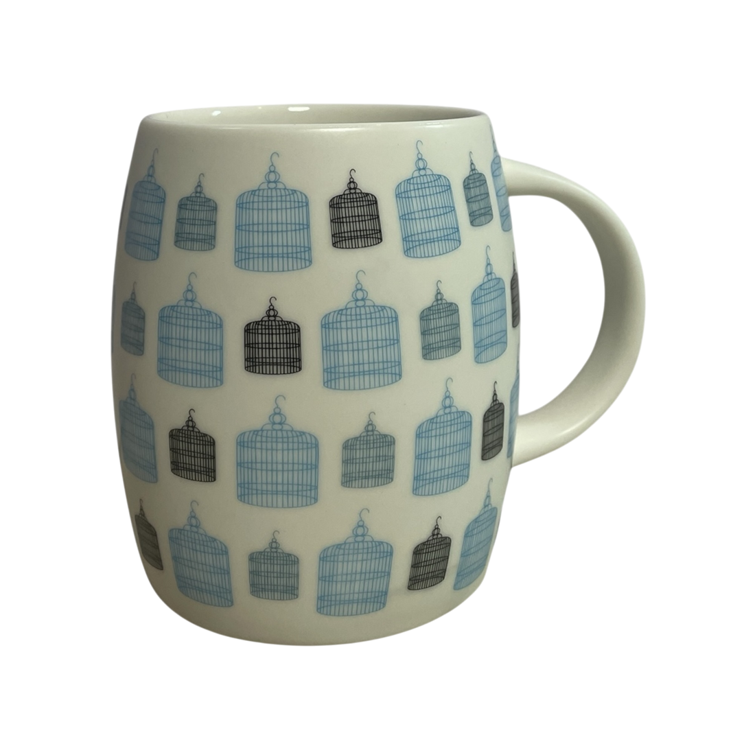 Blue Yuen Po Birdcages Mug