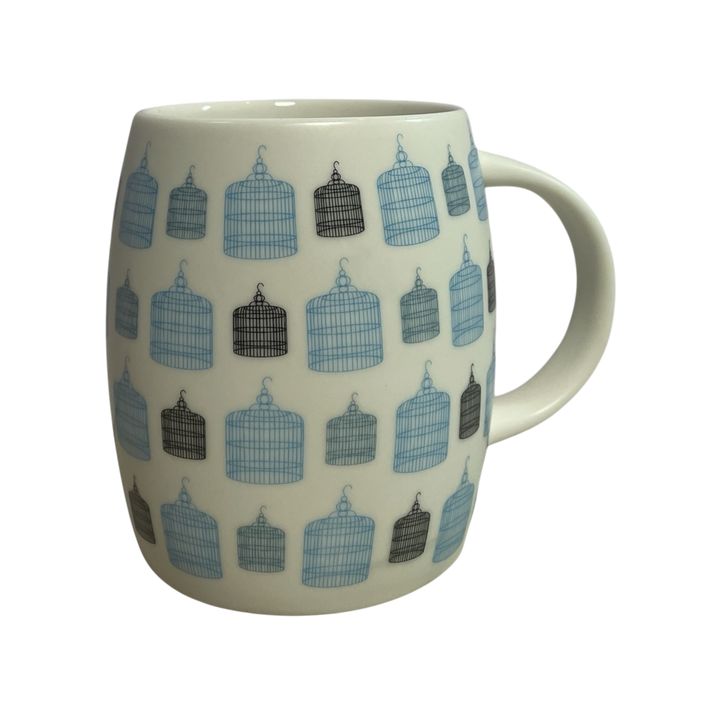 Blue Yuen Po Birdcages Mug