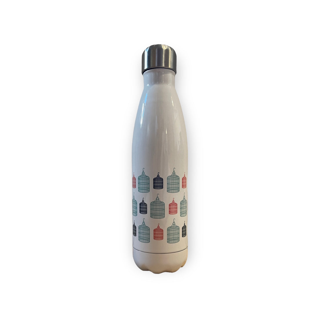 Yuen Po Birdcages Print Vacuum Cola Bottle – Insulated Stainless Steel Water Bottle