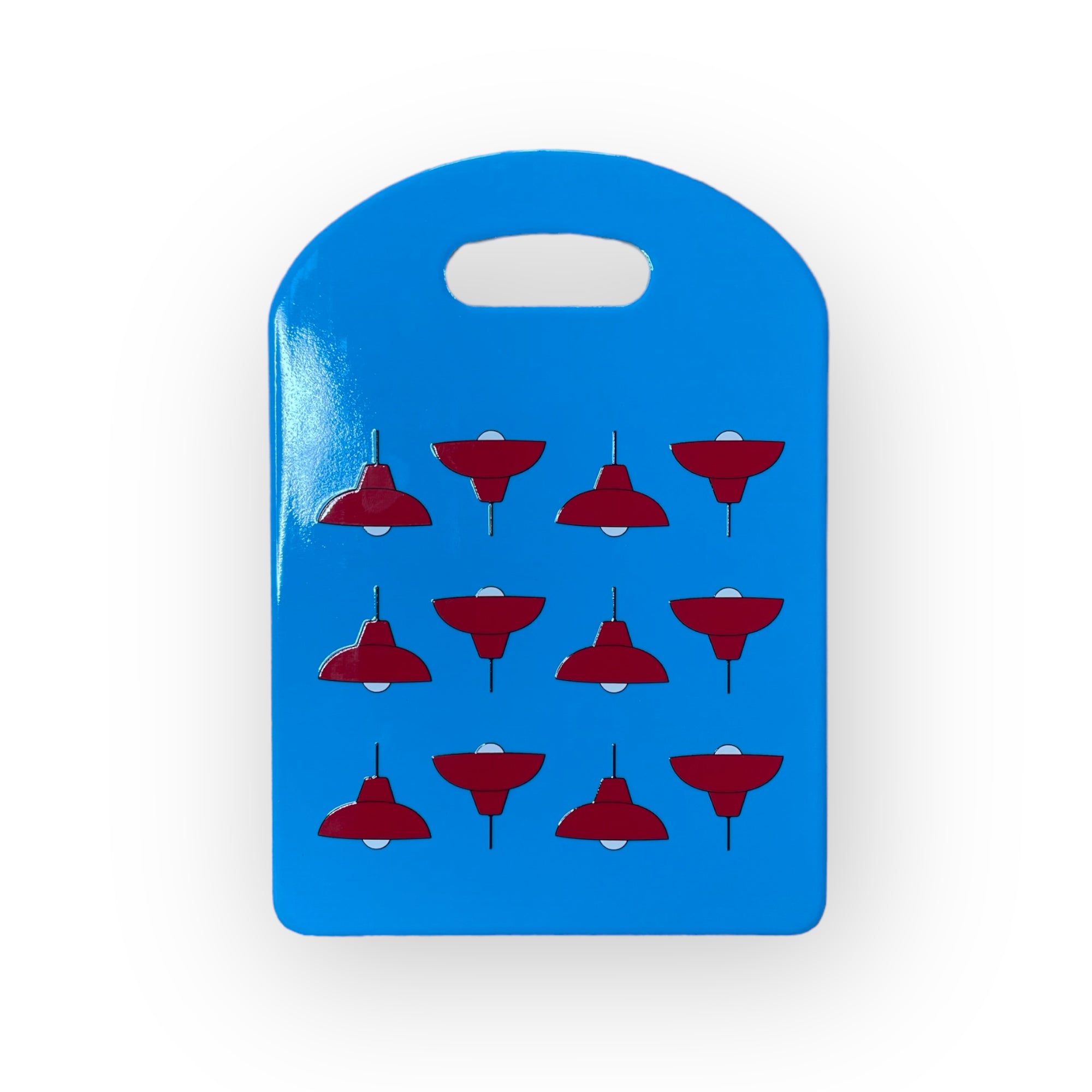 Java Road Lamps Print Embossed Trivet | Hong Kong Kitchenware