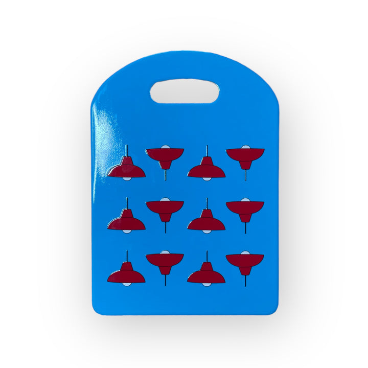 Java Road Lamps Print Embossed Trivet | Hong Kong Kitchenware