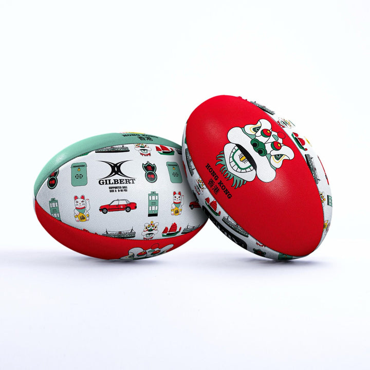 SPECIAL EDITION LFD × Escapade × Gilbert Rugby Ball – Hong Kong Sevens (Size 5)