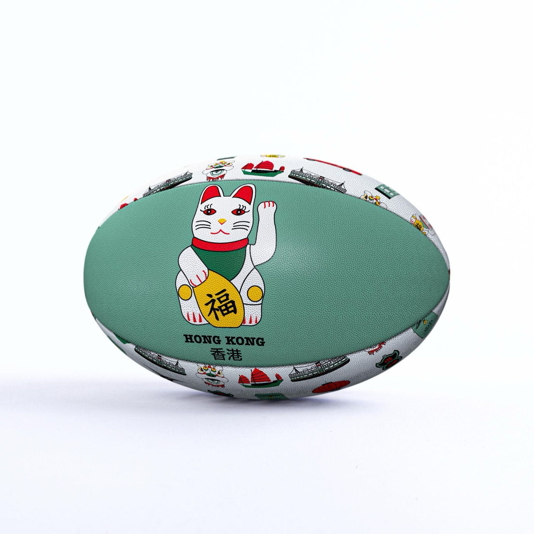 SPECIAL EDITION LFD × Escapade × Gilbert Rugby Ball – Hong Kong Sevens (Size 5)