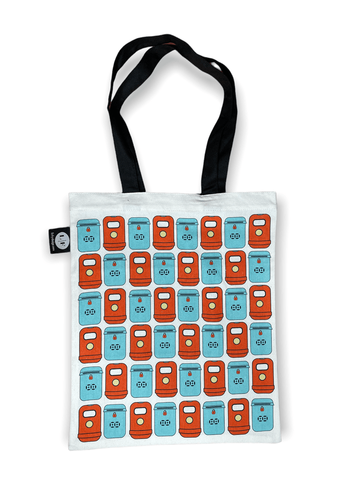 Tuen Mun Mailbox & Bins Print Tote Bag – Hong Kong Street Design