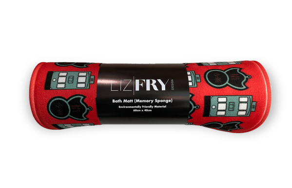 North Point Trams & Pawn Sign Print – Bath & Door Mat