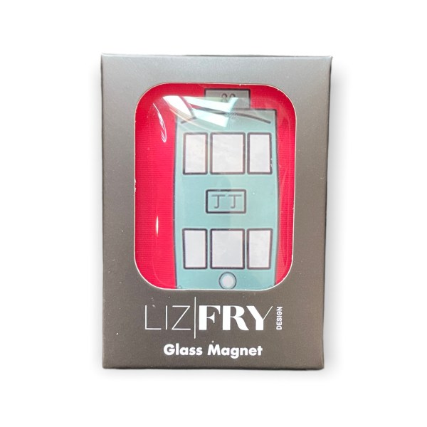 叮叮電車玻璃冰箱貼 | 香港紀念品