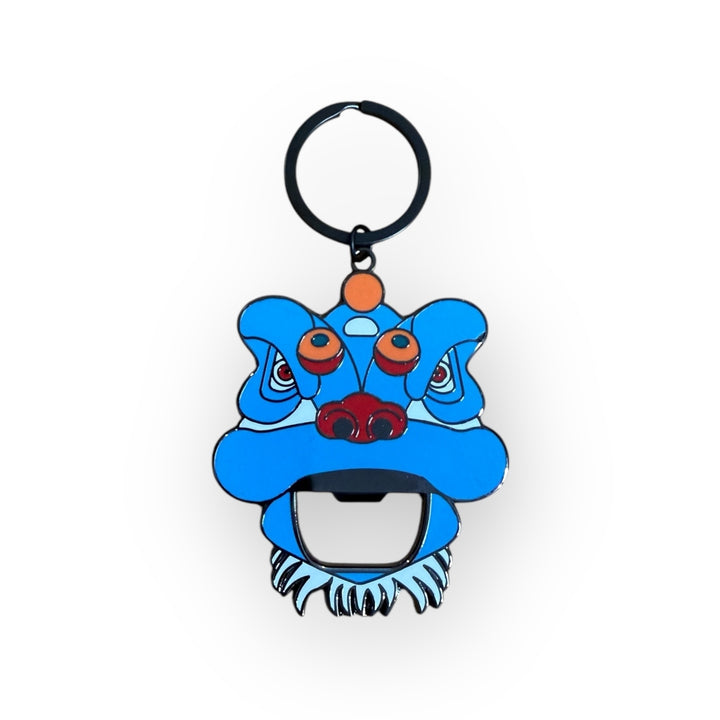 TST Lion Enamel Keyring & Bottle Opener – Hong Kong Souvenir Gift | Liz Fry Design