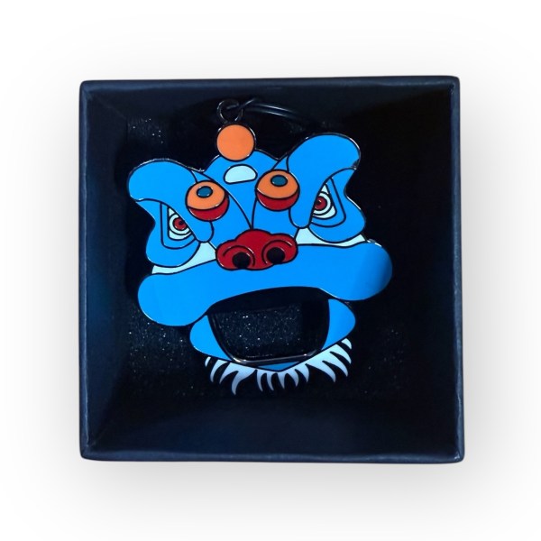 TST Lion Enamel Keyring & Bottle Opener – Hong Kong Souvenir Gift | Liz Fry Design