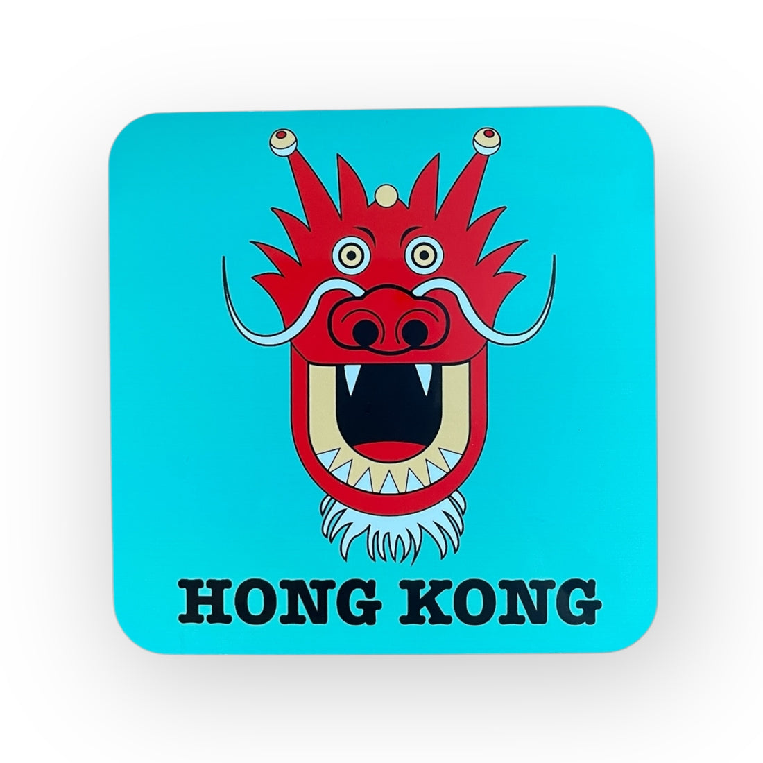 Dragon Head Coaster | Hong Kong Festival Drinks Coaster
