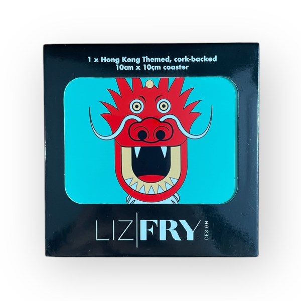 Dragon Head Coaster | Hong Kong Festival Drinks Coaster