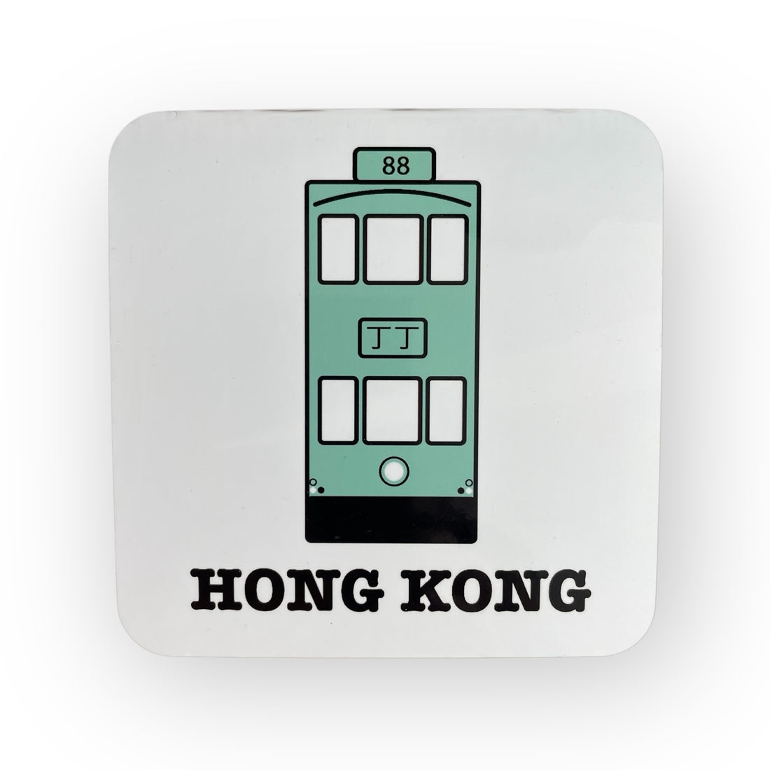 Tram Coaster | Hong Kong Ding Ding Tram Drinks Coaster