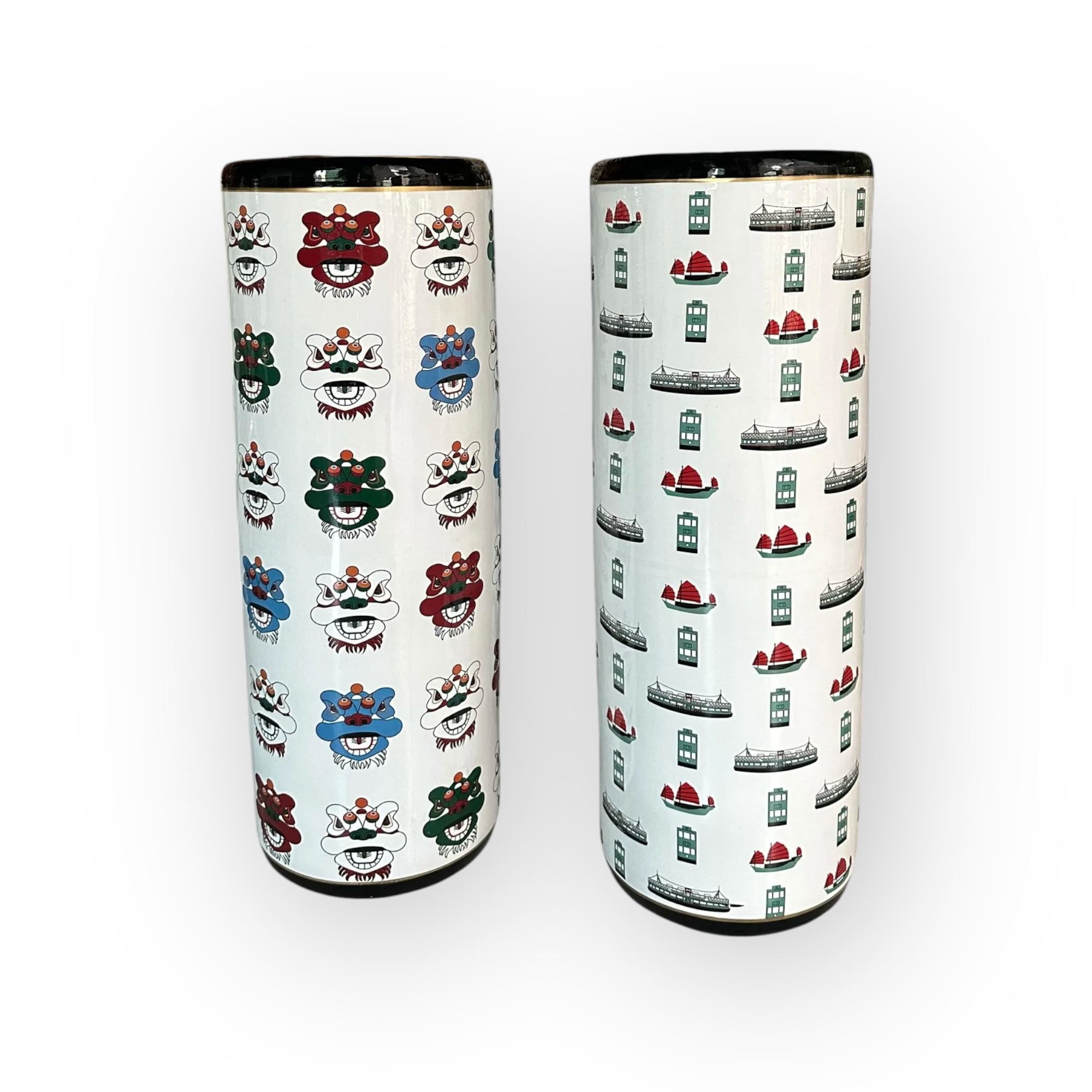 Hong Kong Transport Ceramic Umbrella Stand | Liz Fry Design