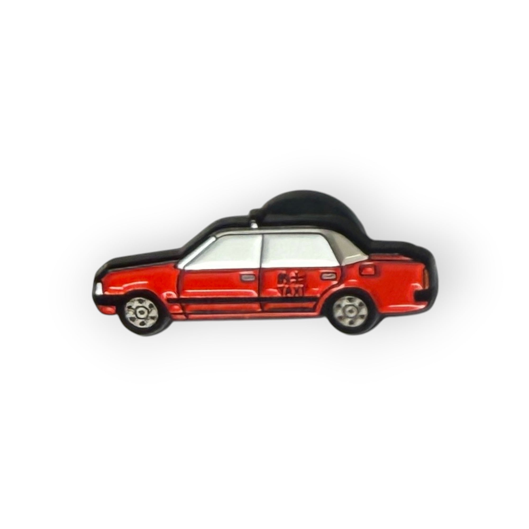 Hong Kong Red Taxi Enamel Pin – 3cm
