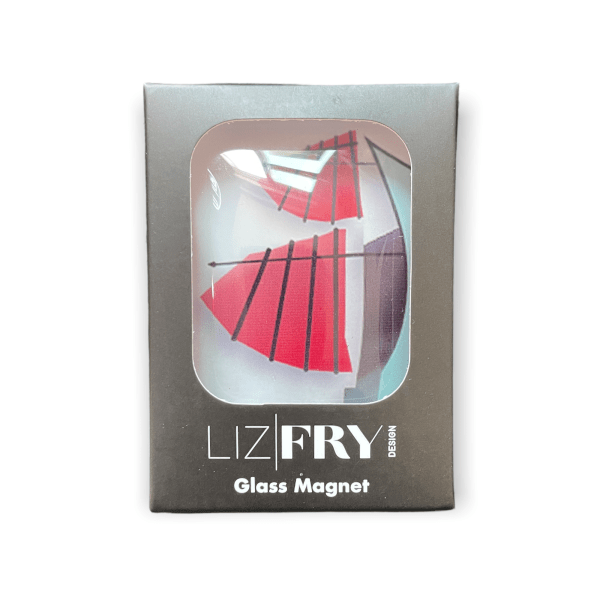 垃圾船玻璃冰箱貼紙 | 香港紀念品